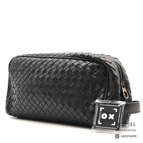 Sac pochette cuir bottega - pochette, en