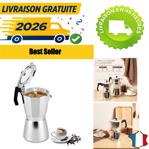 Cafetière italienne aluminium - italienne,