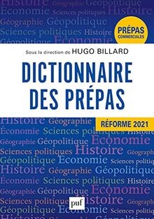 Dictionnaire des prépas - , de