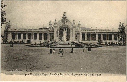 Cpa marseille expo vue - marseille, 3