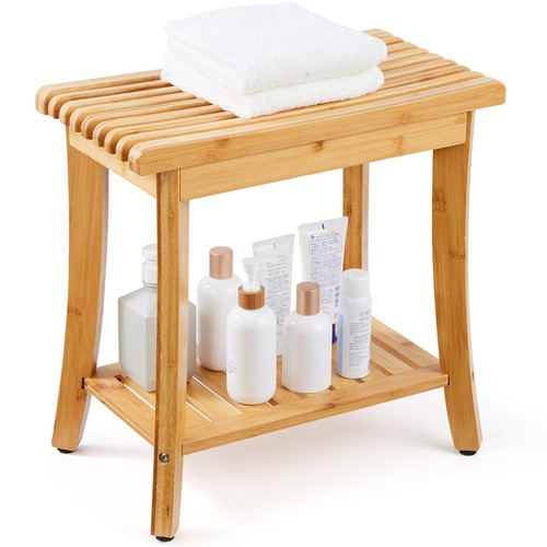 Vevor banc douche bambou - de, en