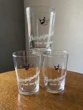 3 Verres gobelets à Bières