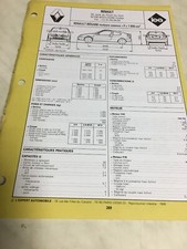 Fiche technique automobile