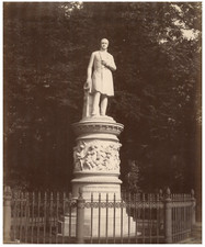 Allemagne, Berlin, Statue der Friedrich Wilhelm III  vintage albumen print,  T