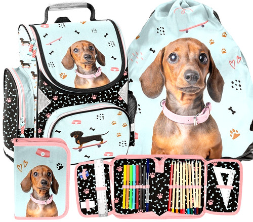 Cartable chiot pièces chien - 3,