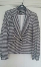 Veste noire et blanche - Nass C - Taille 12 (peu portée)