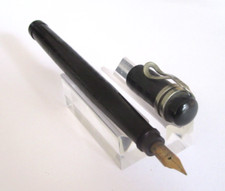 RARE STYLO PLUME SAFETY DE  FABRICATION FRANÇAISE PLUME OR 18 CARATS N503