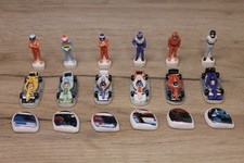 Lot 18 Fèves Formule 1 Arguydal Porcelaine 1997 Pilotes Voitures Collectionneur