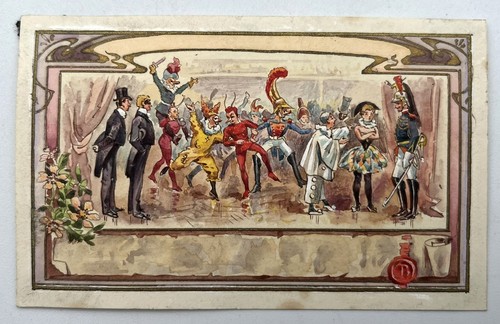Gouache originale maquette - gouache,