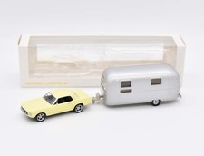 Ford Mustang Jaune + Caravane Airstream 1968 NOREV JET-CAR 1/43 270581