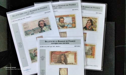 Lot documentations neufs - de,
