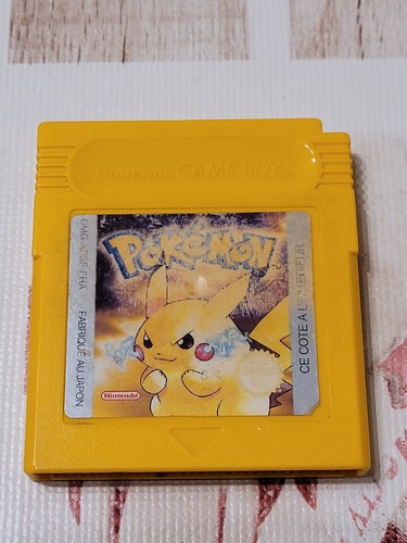 Pokemon version jaune - pokemon, pikachu