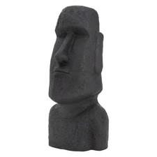 Statue déco tête moaï île