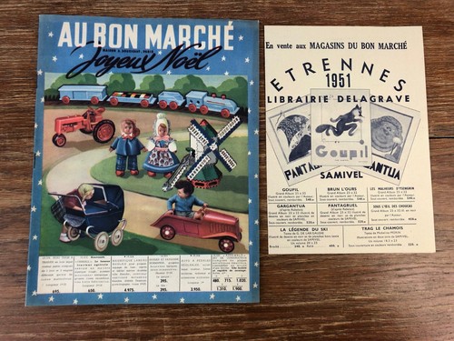 Catalogue 1951 bon marche - catalogue,
