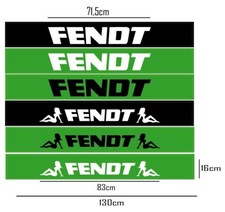 Bandeau pare-soleil FENDT tracteur engin agricole