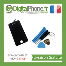 VITRE TACTILE + ECRAN LCD RETINA POUR IPHONE 4 NOIR + OUTILS TVA TOP QUALITY