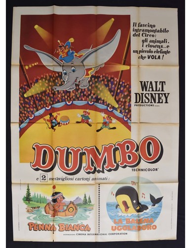 Affiche dumbo walt - affiche, disney