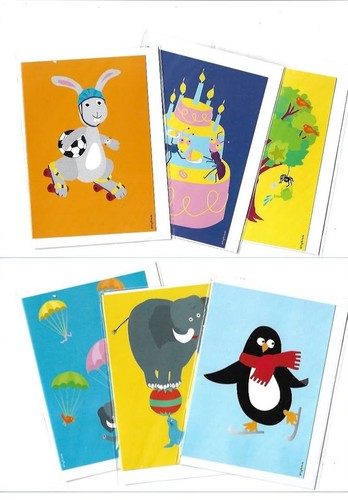 Cartes voeux sans texte - de,