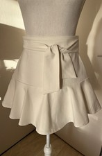 Jupe short blanche zara - jupe,