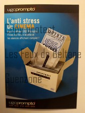 UGC PROMPTO CINEMA PASS ANTI STRESS publicité carte postale