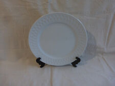 plat rond en porcelaine de limoges,motif frise tressée