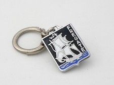 PORTE CLÉS ANCIEN ÉMAILLÉ -