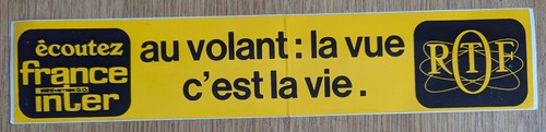 Autocollant ortf france - ortf,