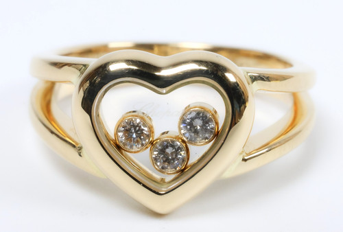 Bague jaune 18 carats - or,