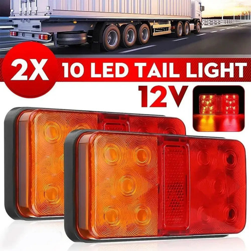 Feux arriere led 12v - arriere,