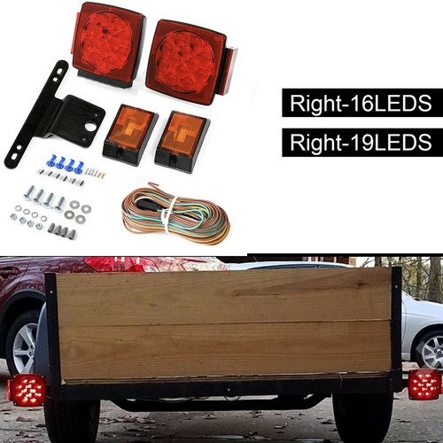 Rear led submersible trailer - rear,