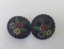 Lot De 2 Boutons Anciens En