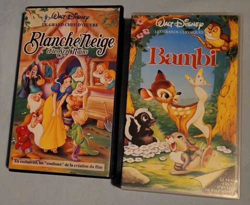 Duo vhs walt disney - duo,