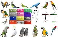 Bavoir Élastique Perroquets