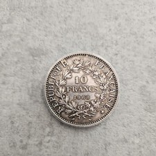10 francs Hercule argent 1968