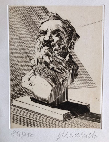 Claude weisbuch buste de - claude,