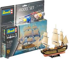REVELL - Maquette avec peinture à assembler – HMS Victory - 1/450 - REV65819