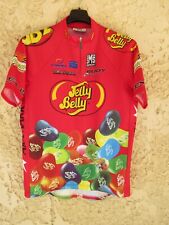 Maillot cycliste JELLY BELLY ARAMARK 2004 rouge jersey vintage shirt maglia XL
