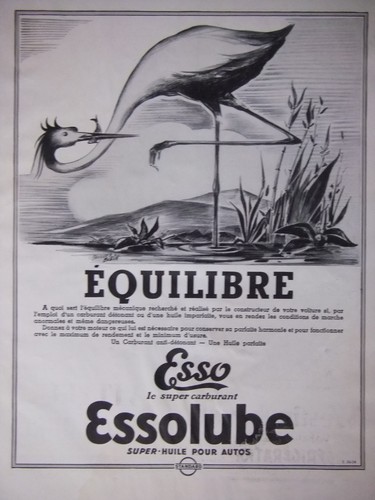 Publicité 1936 équilibre - 1936,