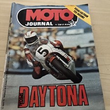 MOTO JOURNAL  258 SUZUKI TS 125 BSA Harley WLC Johnny CECOTTO Spécial DAYTONA 76