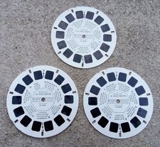 vintage ancien lot 3  view master le  chat  botté