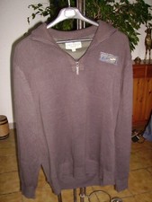 Pull homme col camionneur "OAKS VALLEY" marron - t. XL - occasion