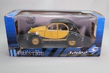 LJ748 SOLIDO PRESTIGE 421183510 1/18 1:18 Voiture Citroen 2CV Charleston 1982
