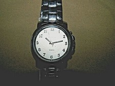 Montre ATIM pour homme nouvelle pile bracelet argenté