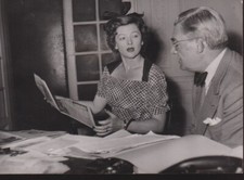 Myrna LOY PHOTOGRAPHIE ORIGINALE 18*13 UNESCO 1949