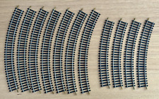 JOUEF lot de 11 rails courbes