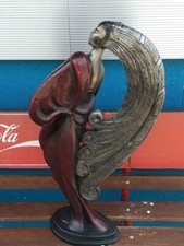 Erte "La Clere" Erte Style Austin Prod. Inc Bronze Statue Rare Piece