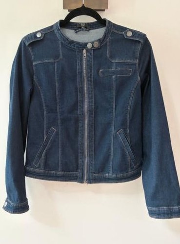 Veste jean zippée - en,