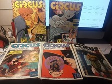 Revue CIRCUS lot de 5 numéros