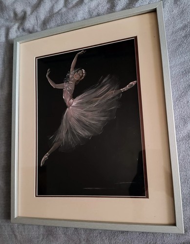 Dessin pastel danseuse de - au,