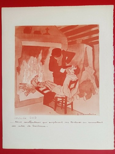 Estampe jacques touchet - de,